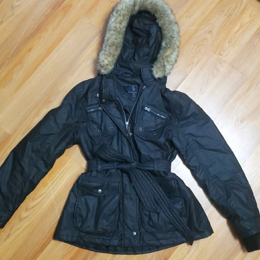 Buffalo David Bitton women's black winter coat